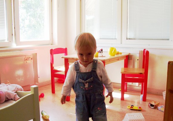 Frida på dagis