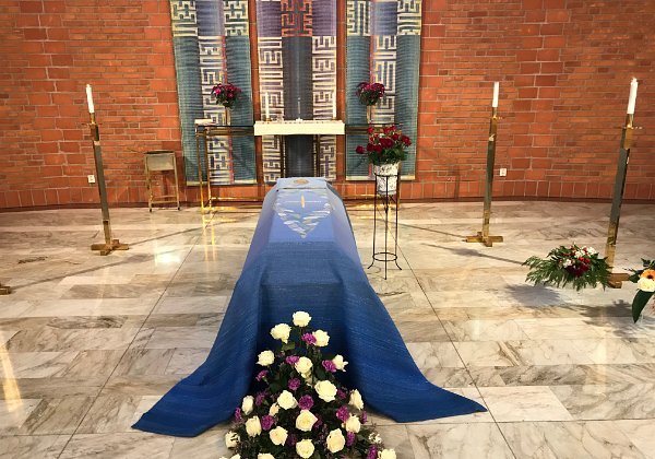 Ragnhild begravning